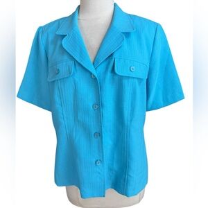 1980s Leslie Belle Button Down Top‎